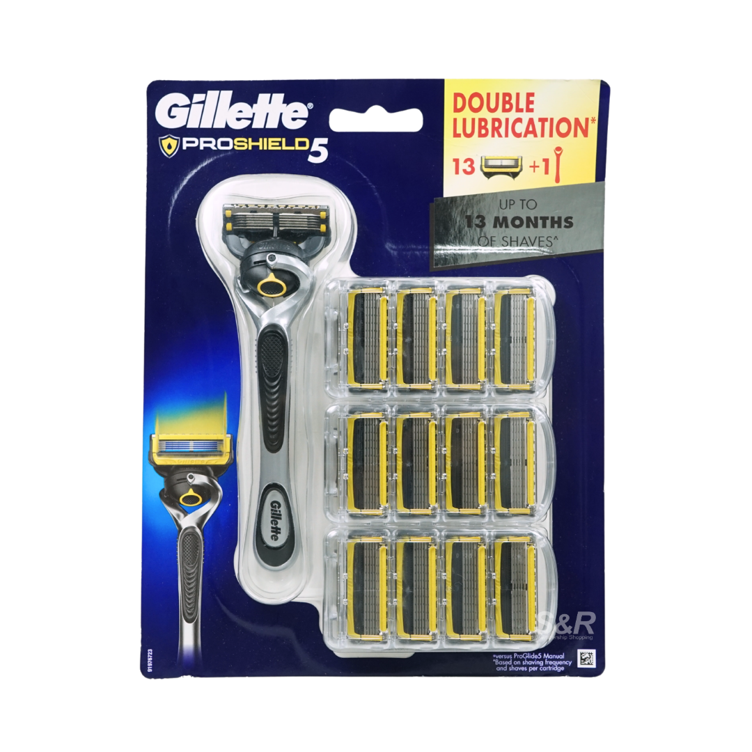 Gillette ProShield5 Handle and Blade Refill